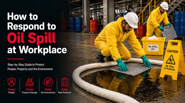 How to respond to oil spill b
